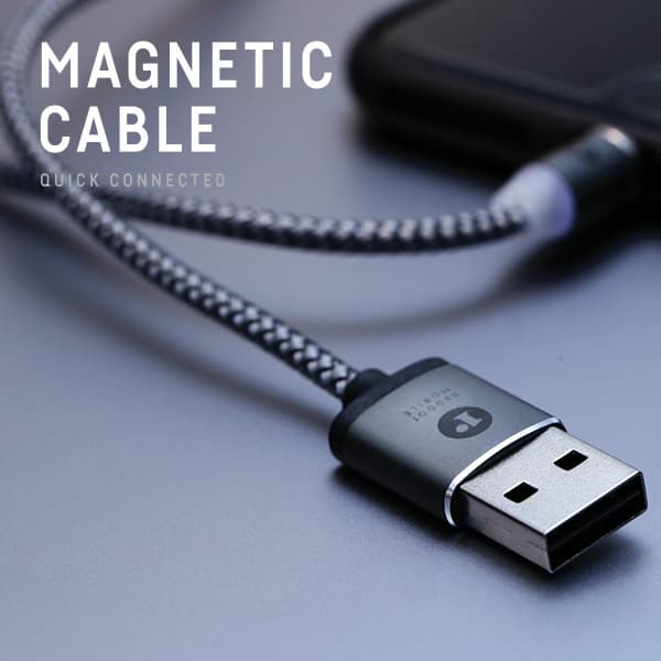 Mobile magnetic cable _ connector